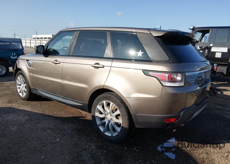 2015 Land Rover Range Rover Sport 3.0L V6 Supercharged Hse z USA, uszkodzony, nr VIN SALWR2VFXFA536877